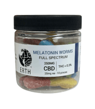 Load image into Gallery viewer, CBD Melatonin Worms – 25mg - ERTH CBD