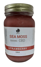 Load image into Gallery viewer, ERTH CBD Infused Sea Moss Gel – Raw St Lucia Sea Moss + Hemp‑Derived CBD - ERTH CBD