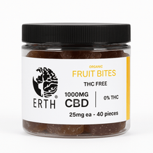 Load image into Gallery viewer, Organic CBD Fruit Bites – 25mg - ERTH CBD