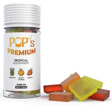 Load image into Gallery viewer, Tropical Assortment Delta - 9 THC Vegan Gummies 20MG – 16CT Premium Hemp Gummies - ERTH CBD