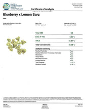 Load image into Gallery viewer, Blueberry Lemon Bars THCA Flower – 30.38% Indica | Premium Indoor Exotic Hemp Flower - ERTH CBD
