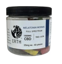 Load image into Gallery viewer, CBD Melatonin Worms – 25mg - ERTH CBD
