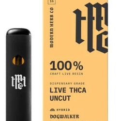 Modern Herb Co. Dogwalker UNCUT Live Resin THCA Disposable – 1 g (Hybrid) - ERTH CBD