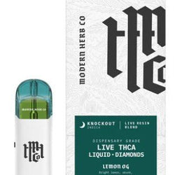Modern Herb Co. Lemon OG THCA Live Resin Liquid Diamonds Pod Kit – 2 g (Indica) - ERTH CBD