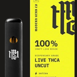 Modern Herb Co. Maui Wowie UNCUT Live Resin THCA Disposable Pod Refill – 1000 mg (Sativa) - ERTH CBD