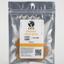 Load image into Gallery viewer, Organic CBD Fruit Bites – 25mg - ERTH CBD
