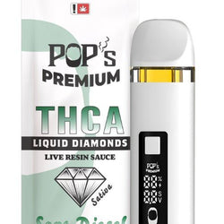 Sour Diesel THCA Live Resin Disposable Vape 2.5G – Premium Sativa Liquid Diamonds Vape - ERTH CBD