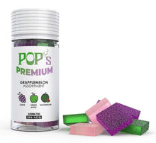 Load image into Gallery viewer, THC Vegan Gummies Pop’s Premium Grapplemelon Delta - 9 – 20mg D9 | 16ct - ERTH CBD
