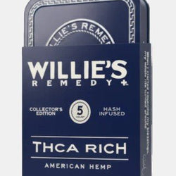 Willie’s Remedy+ THCA Rich 5ct Smokes Collector Edition Tin - ERTH CBD