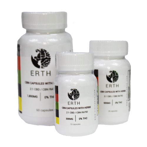 CBD Sleep Capsules with CBN and Herbs