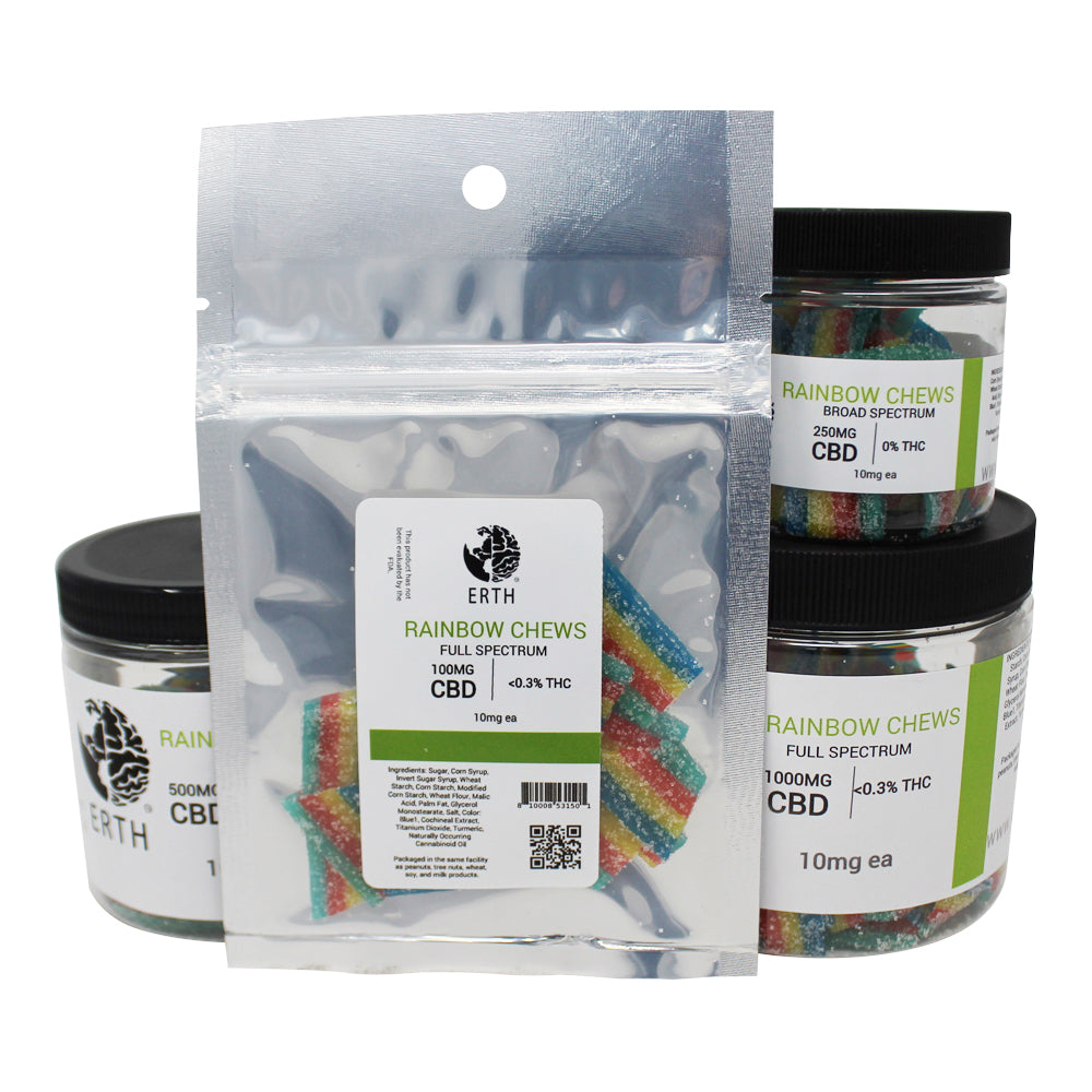 CBD Rainbow Chews – 10mg