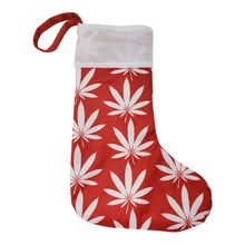 Load image into Gallery viewer, Cannabis Christmas Stocking
